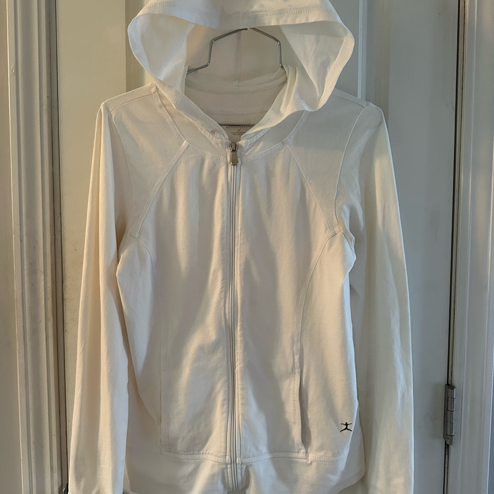 Danskin White Hooded Jacket. S / P